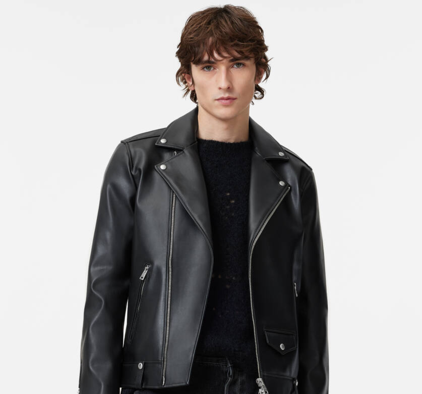 men leather jacket