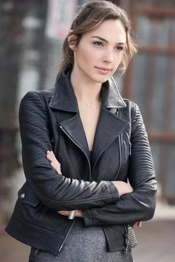 Gal Gadot Biker Jacket