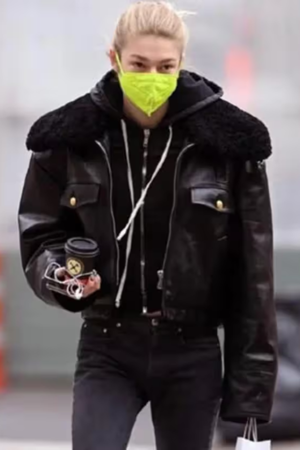 Hunter Schafer Black Jacket