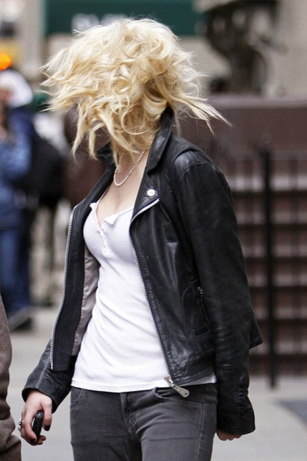 Jenny Humphrey Black Leather Jacket