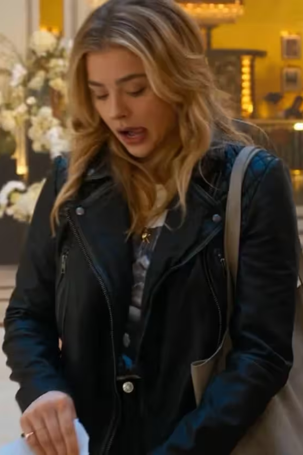 chloe grace black jacket