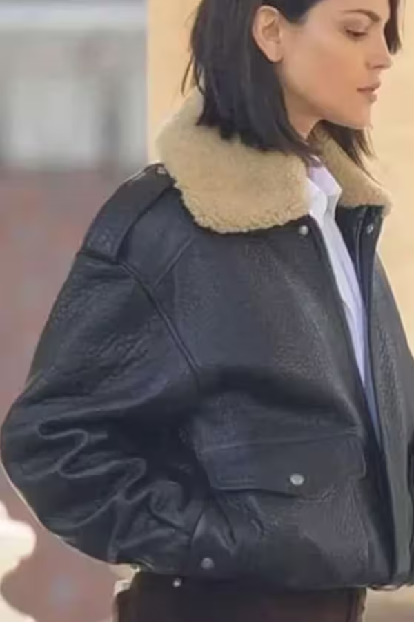 eiza gonzalez black jacket