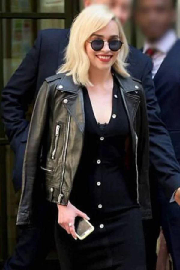 emilia clarke jacket