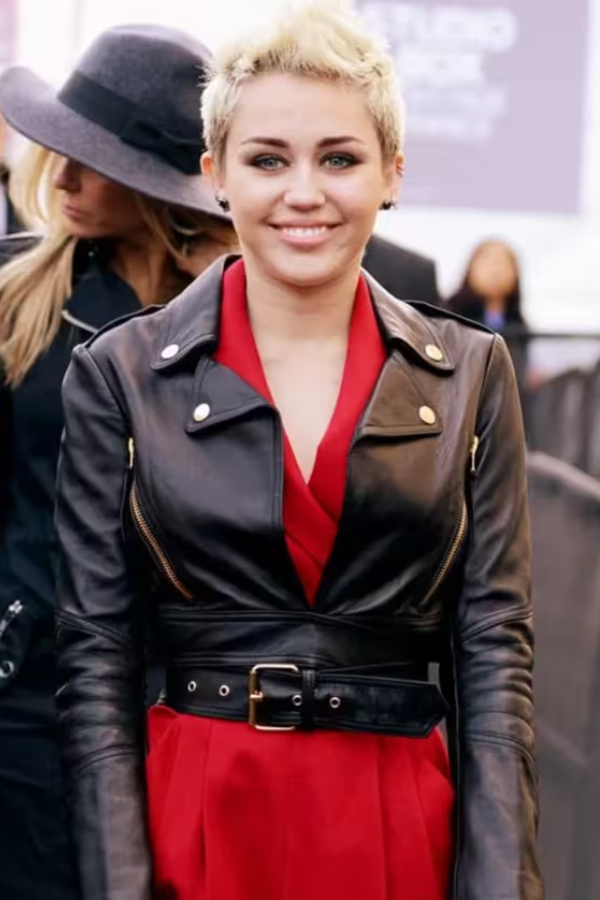miley black jacket
